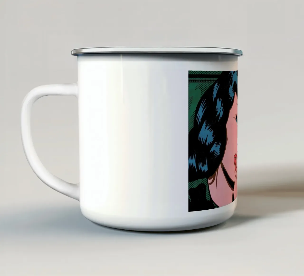 Indecision tazza in smalto da Matheus Lopes Castro