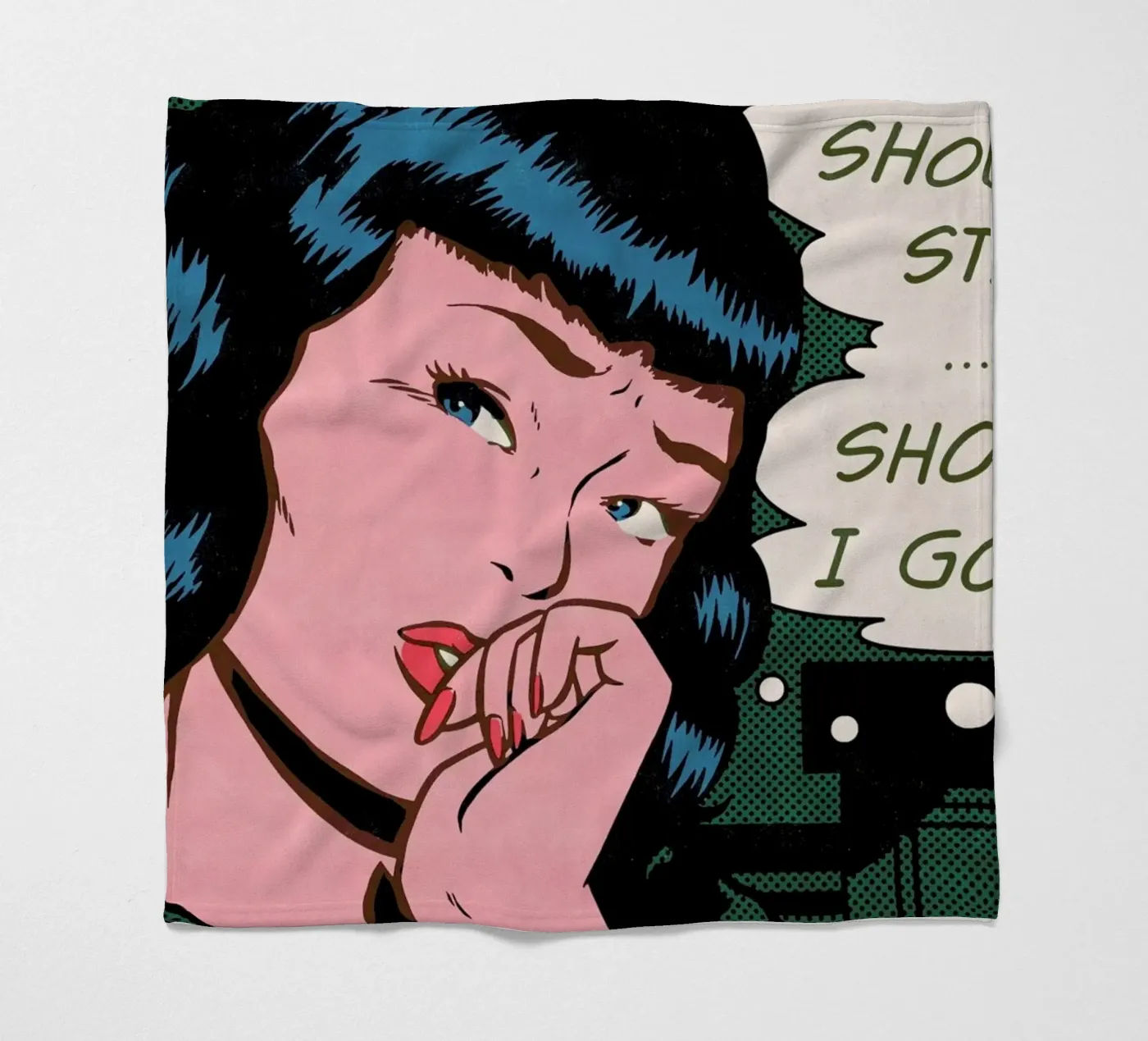 Indecision fleece blanket by Matheus Lopes Castro