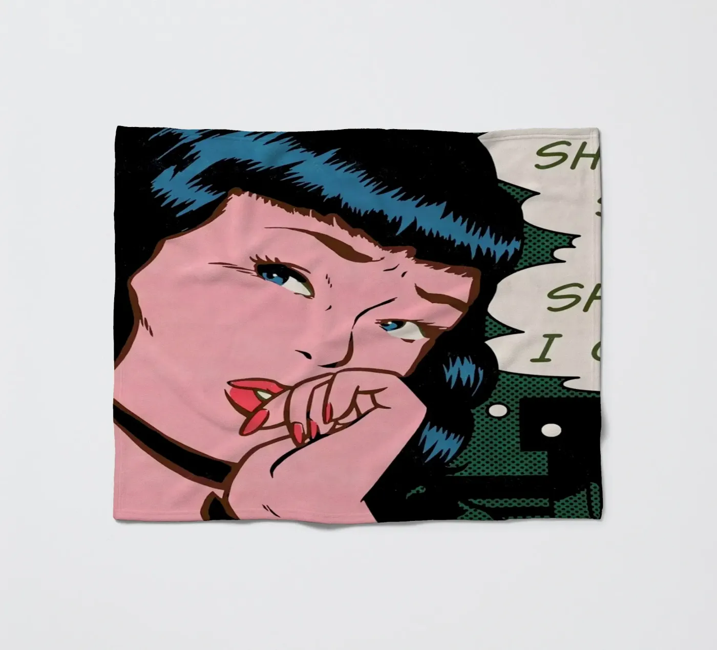 Indecision fleece blanket by Matheus Lopes Castro