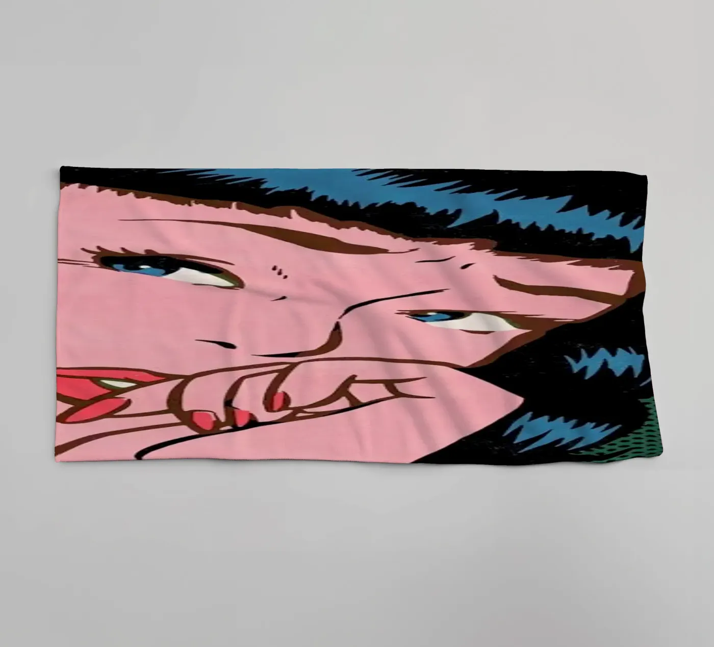 Indecision badhanddoek van Matheus Lopes Castro