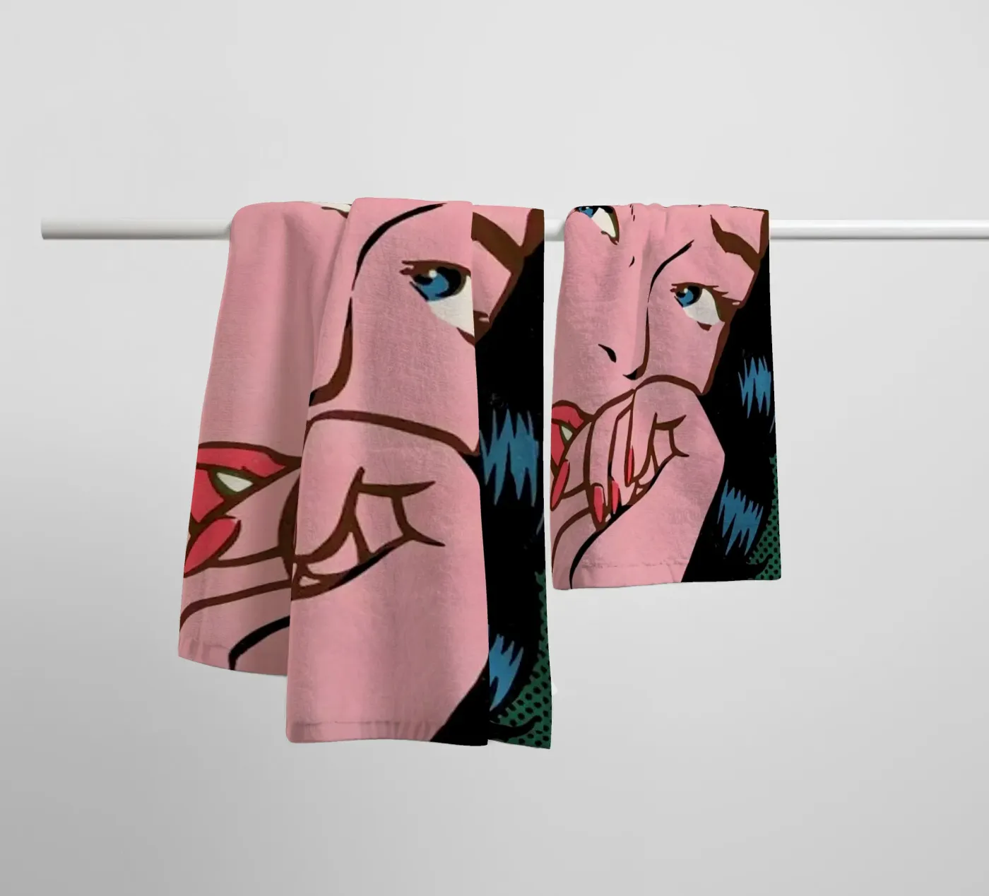 Indecision badhanddoek van Matheus Lopes Castro