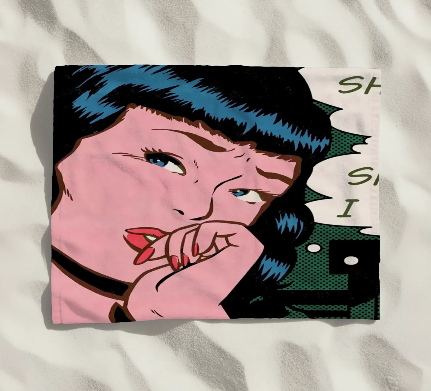 Indecision strandhanddoek van Matheus Lopes Castro