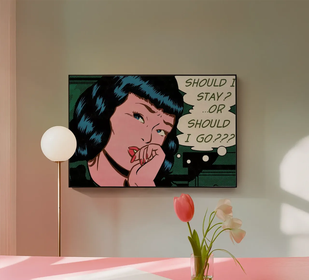 Indecision acrylic glass by Matheus Lopes Castro