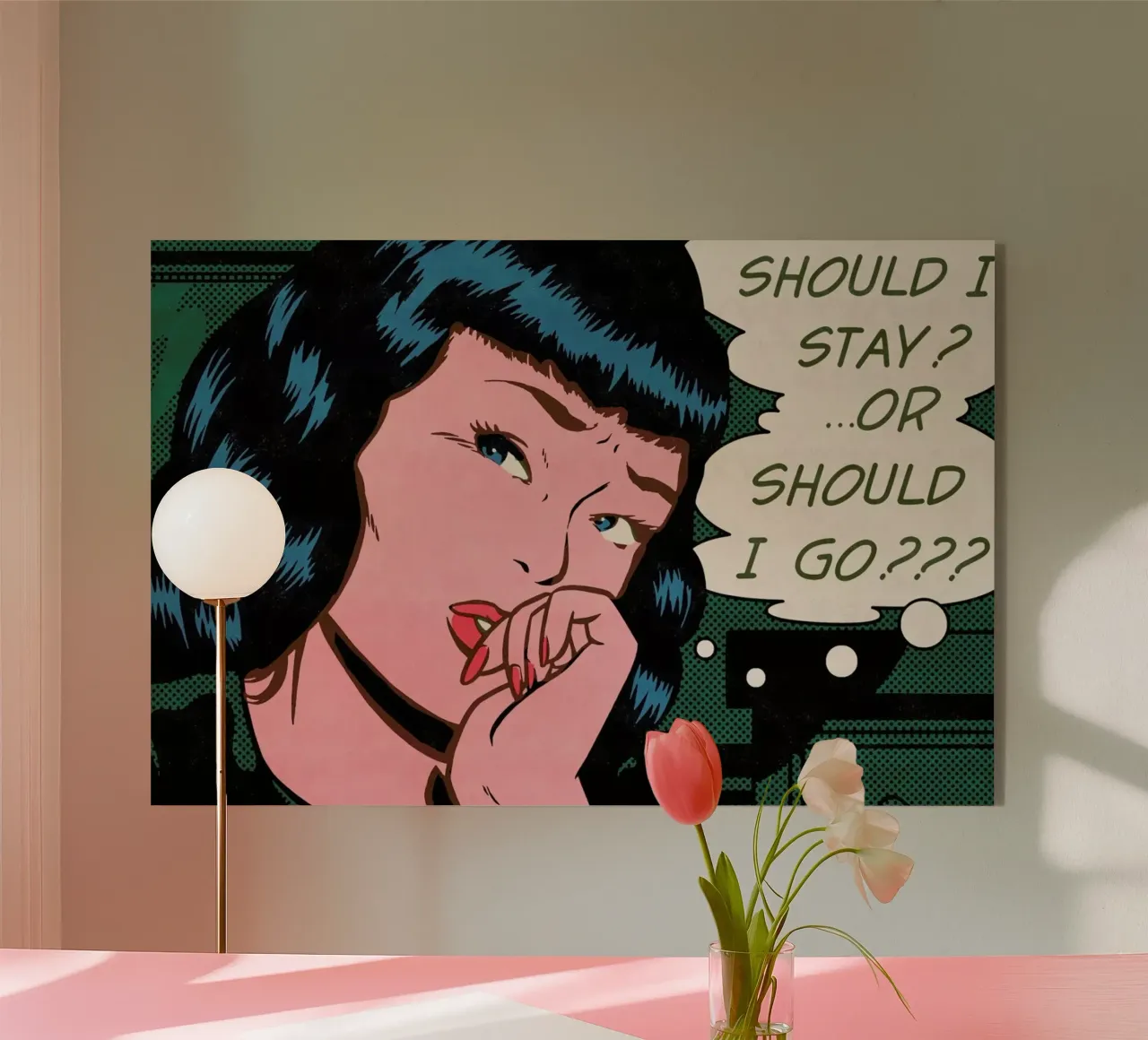 Indecision acrylic glass by Matheus Lopes Castro