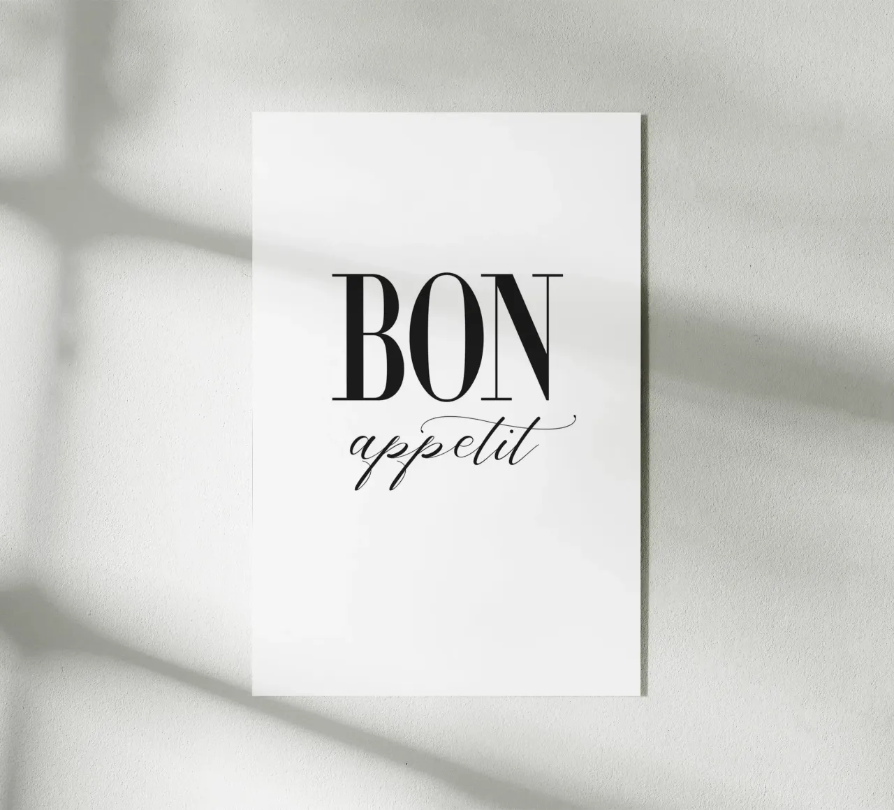 Buon appetito plexiglass da NouveauPrints