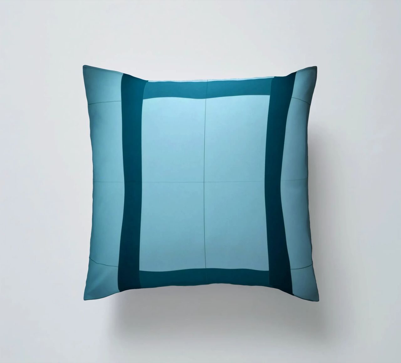 Unique abstract design with smooth curves and contrasting decorative cushion by DesignDoodle