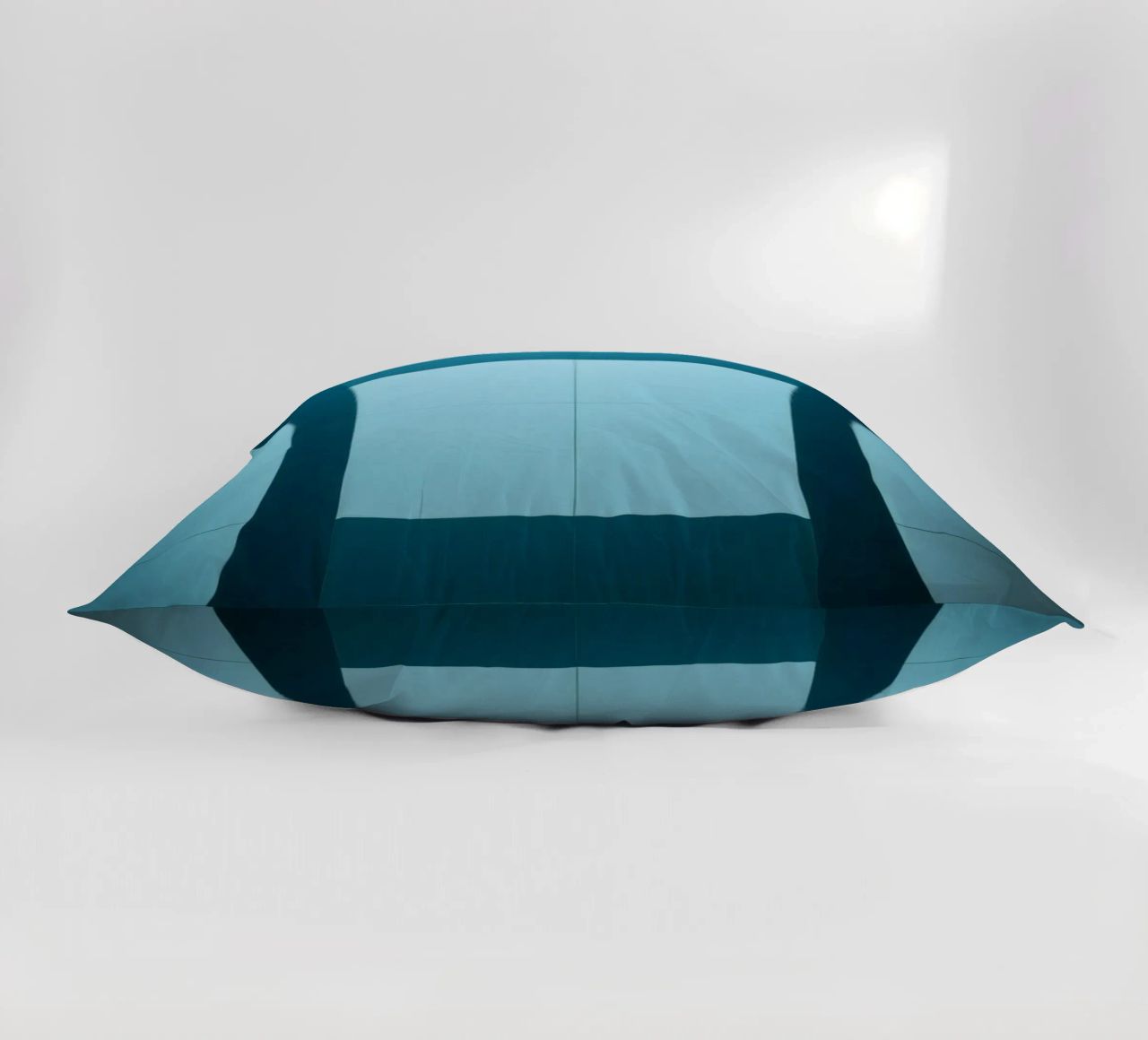 Unique abstract design with smooth curves and contrasting decorative cushion by DesignDoodle