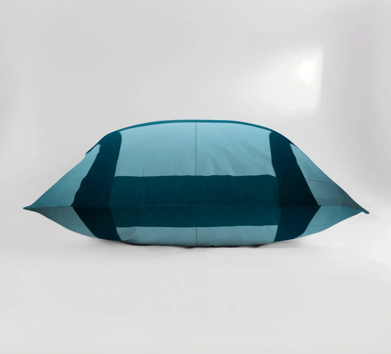 Unique abstract design with smooth curves and contrasting decorative cushion by DesignDoodle