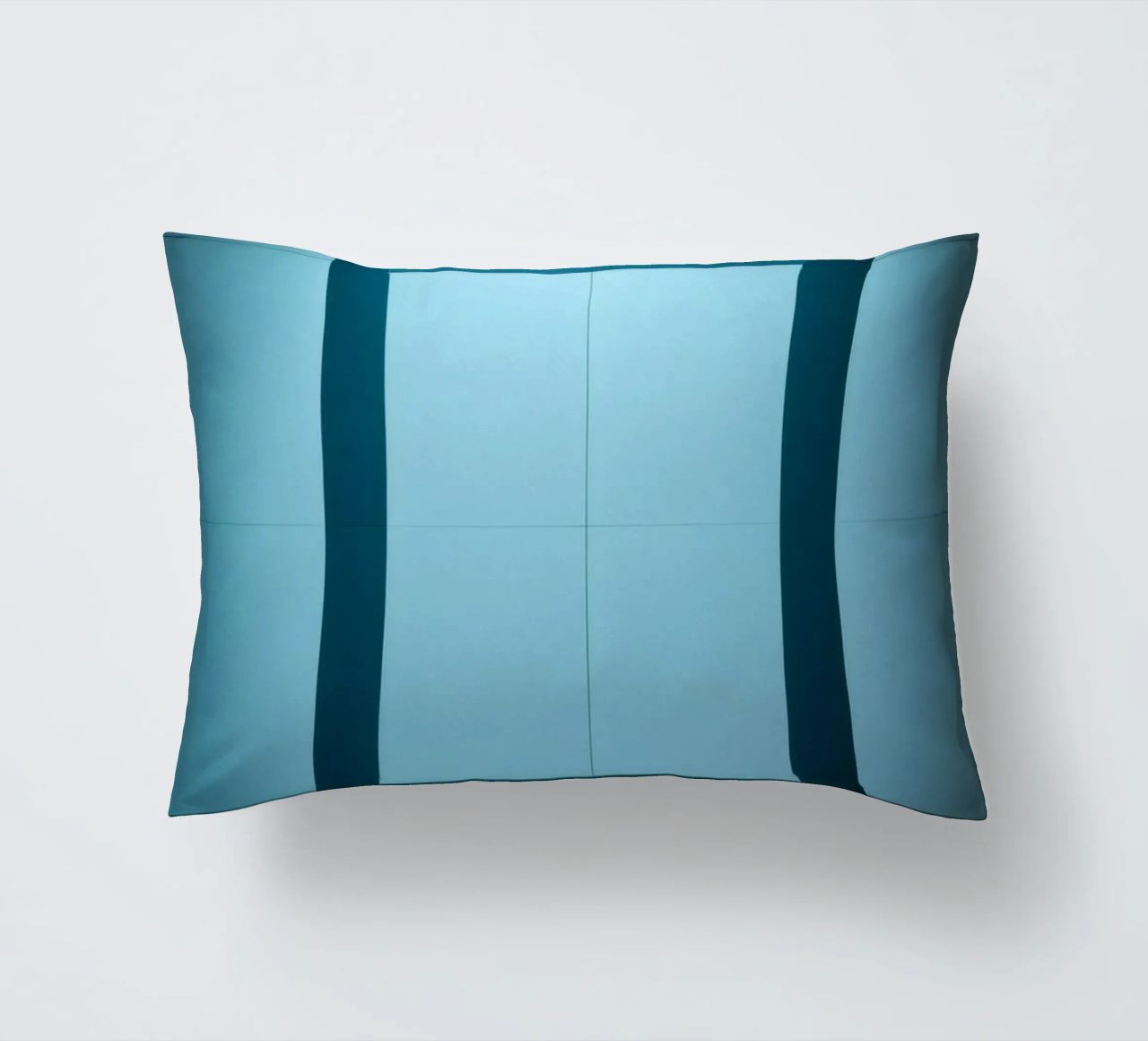 Unique abstract design with smooth curves and contrasting decorative cushion by DesignDoodle
