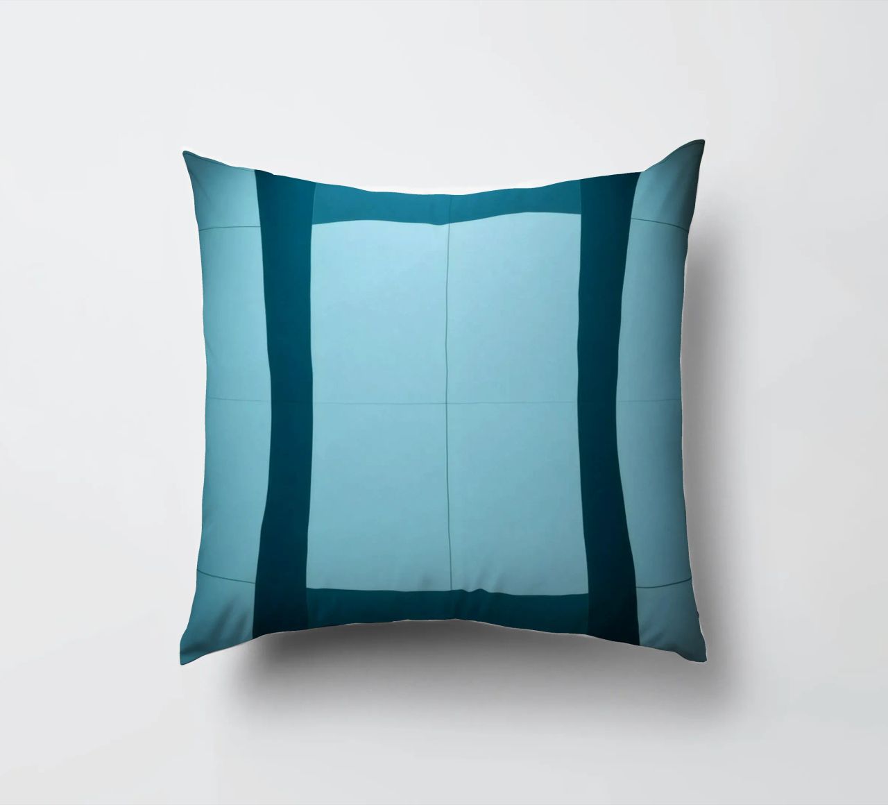 Unique abstract design with smooth curves and contrasting decorative cushion by DesignDoodle