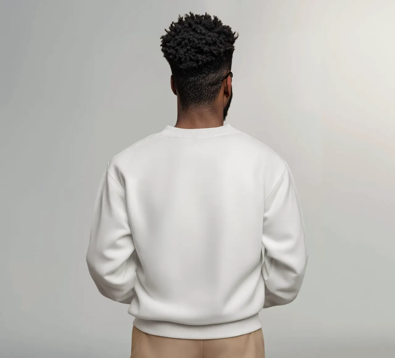 Apple head Sweatshirt von Viktor Hertz