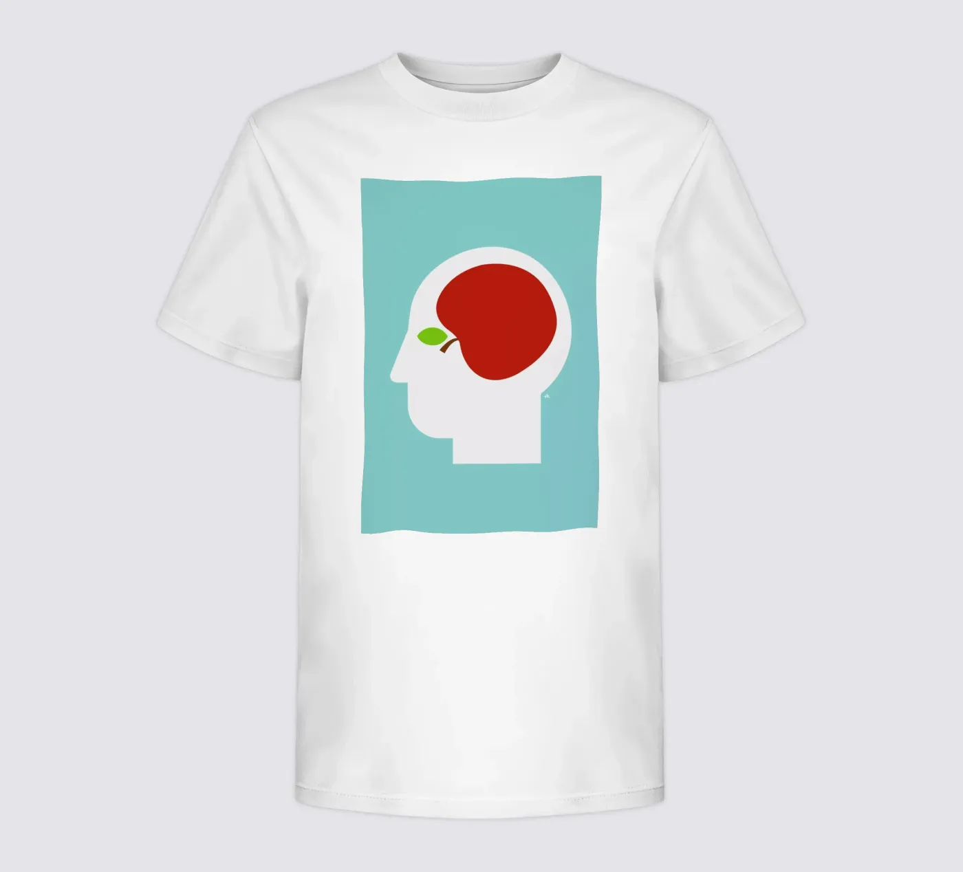 Apple head t-shirt bambini da Viktor Hertz