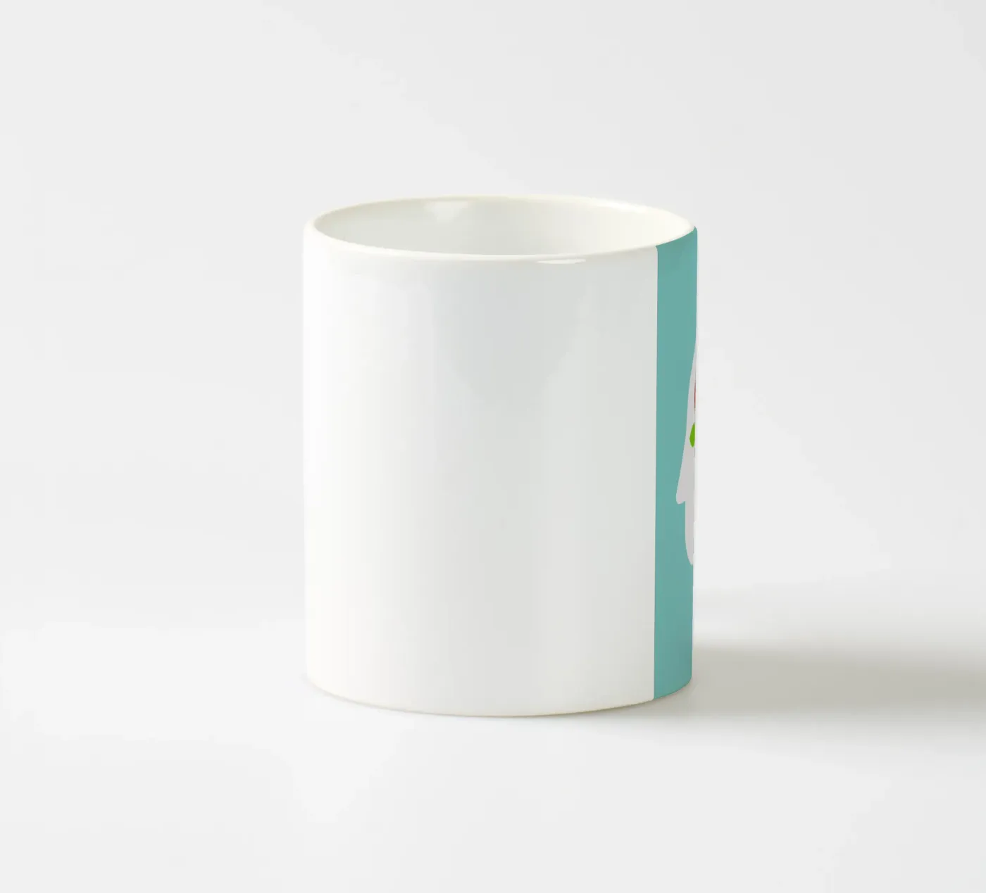 Apple head ceramic mug by Viktor Hertz