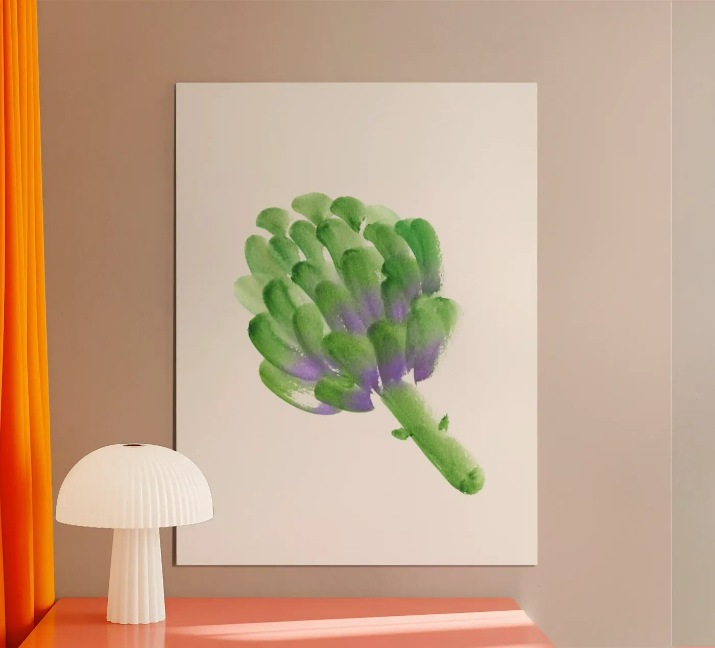 Artischocke Poster von intemporalis