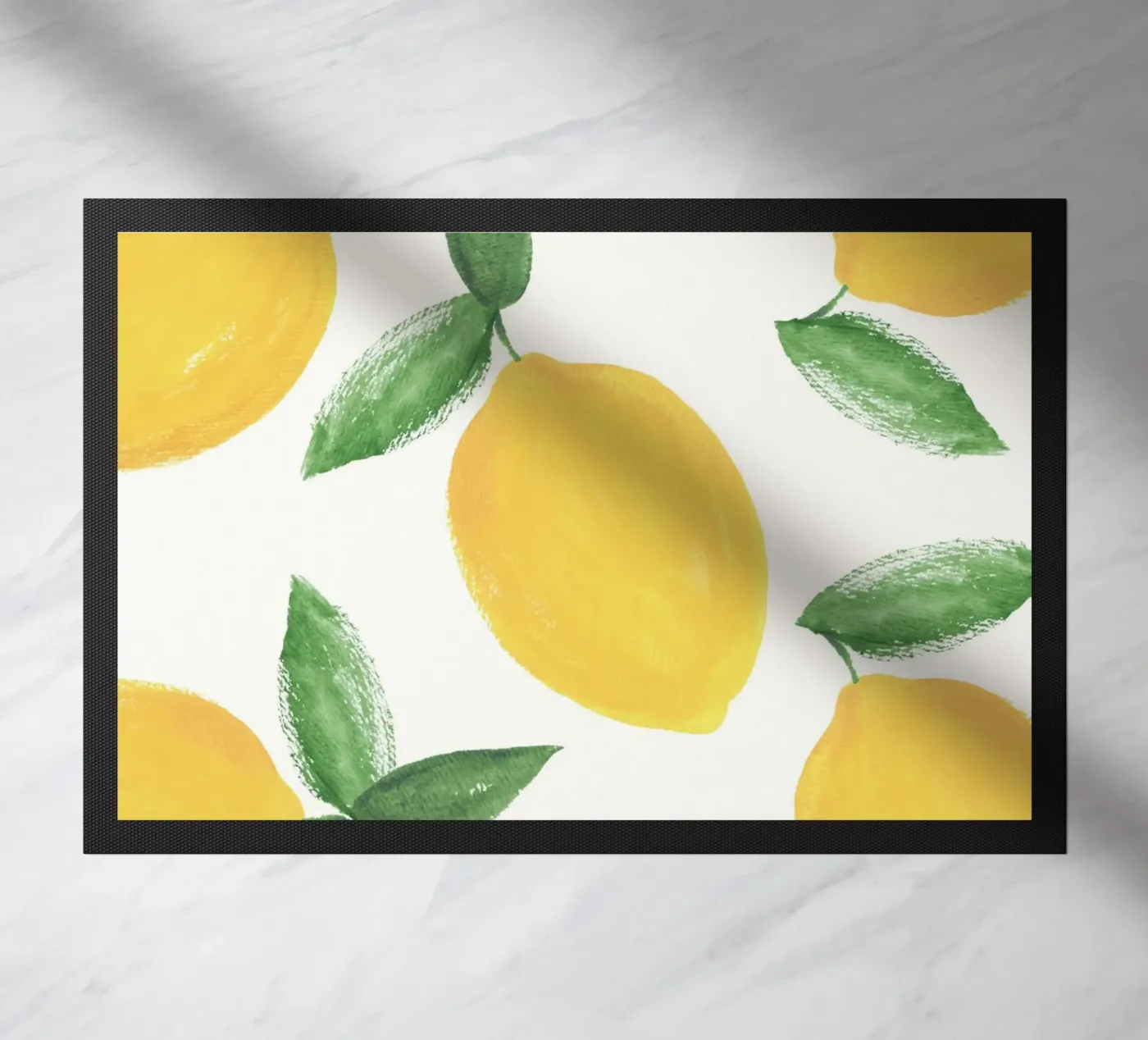 Lemons doormat by intemporalis
