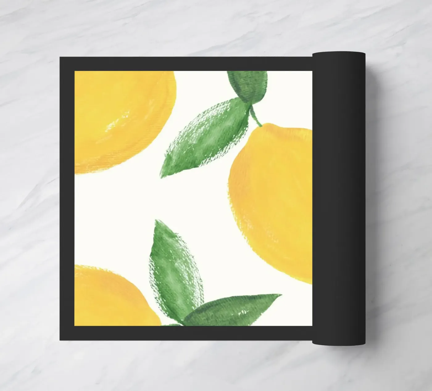 Lemons doormat by intemporalis
