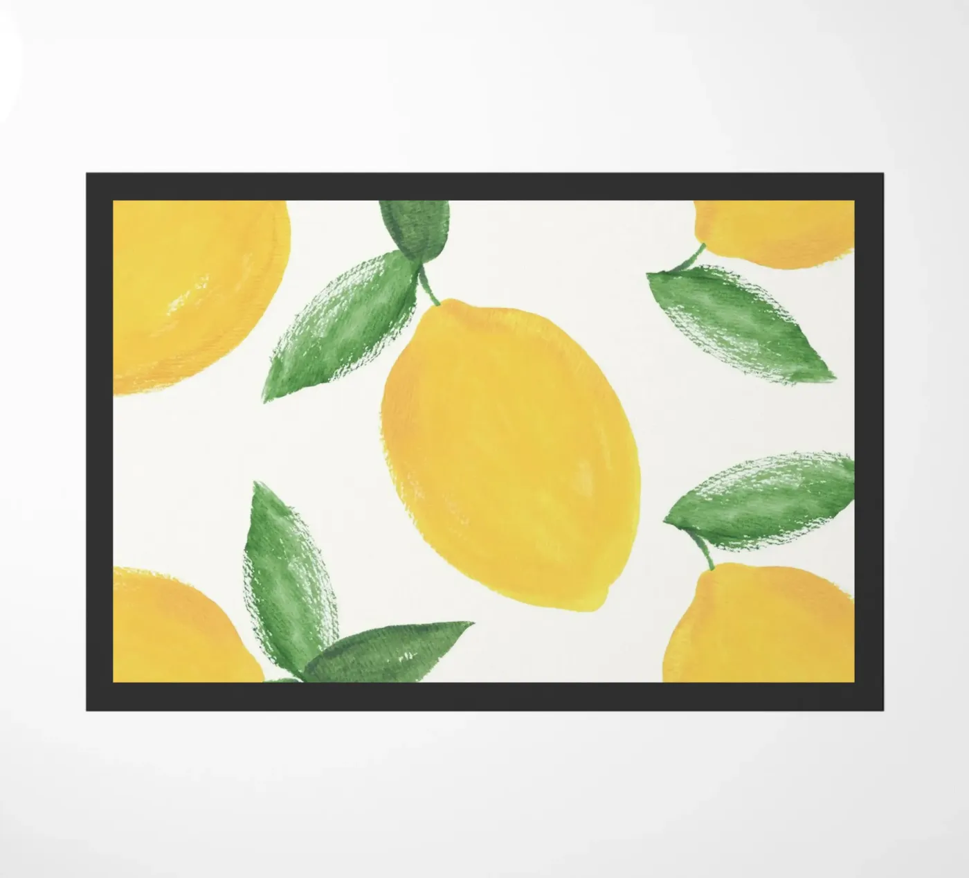 Lemons doormat by intemporalis