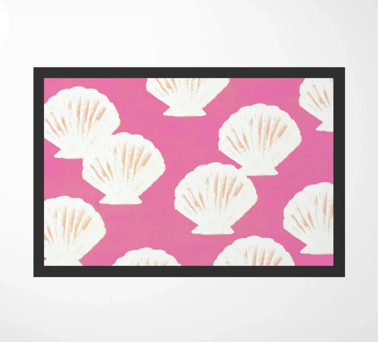 Roze Schelpen Patroon deurmat van intemporalis