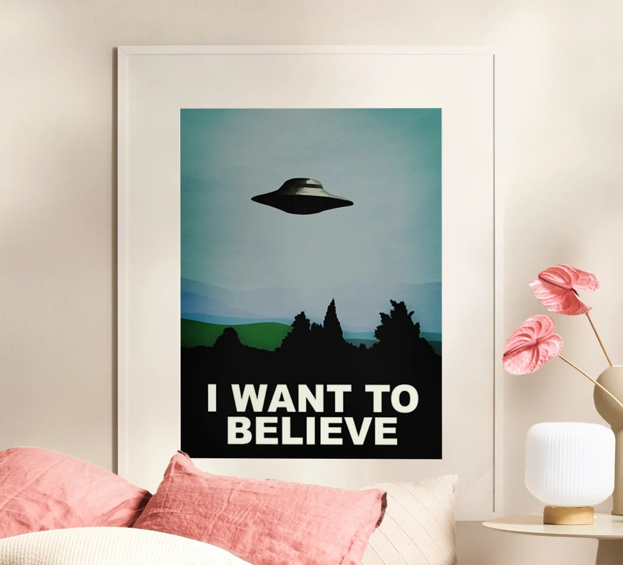 Voglio credere poster da Witon name shop
