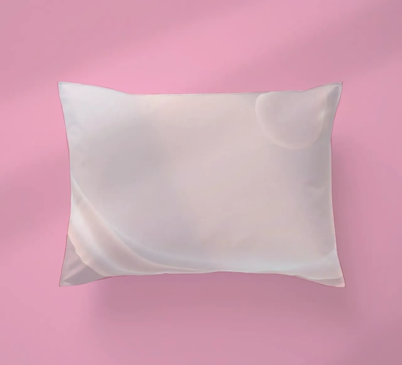 Soft abstract background design with gentle curves decorative cushion by DesignDoodle