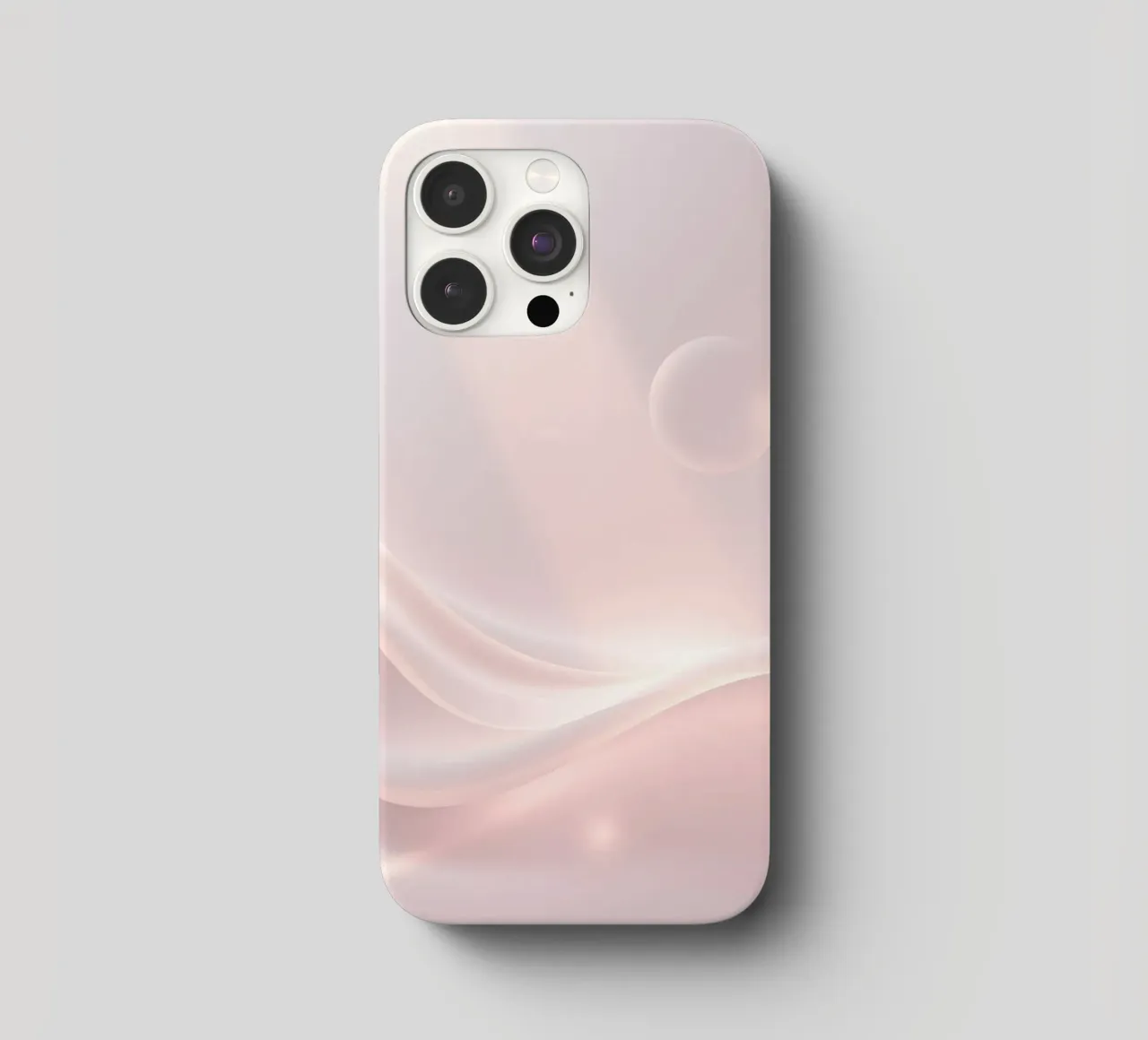 Soft abstract background design with gentle curves iphone case by DesignDoodle