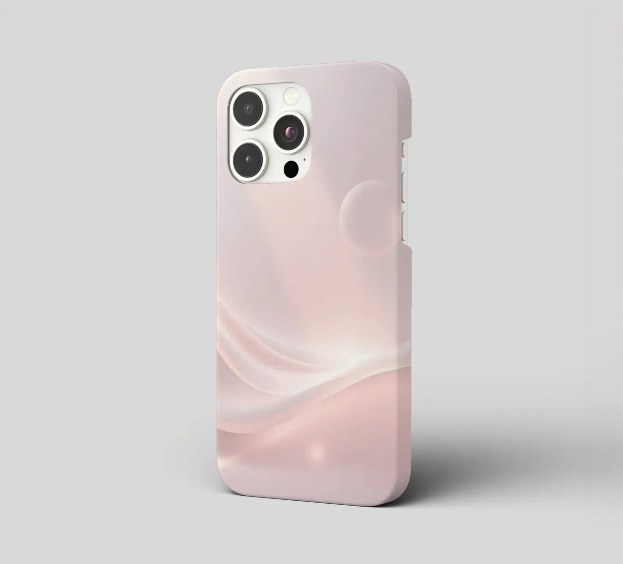 Soft abstract background design with gentle curves iphone case by DesignDoodle