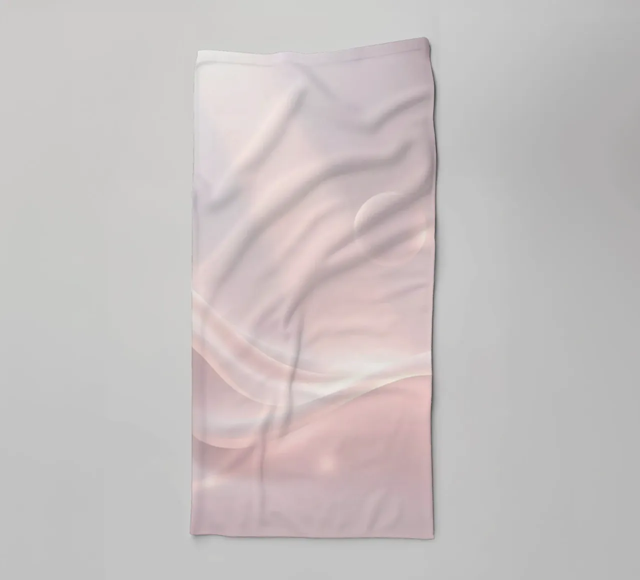 Soft abstract background design with gentle curves towel by DesignDoodle