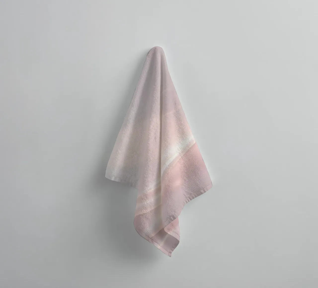 Soft abstract background design with gentle curves towel by DesignDoodle