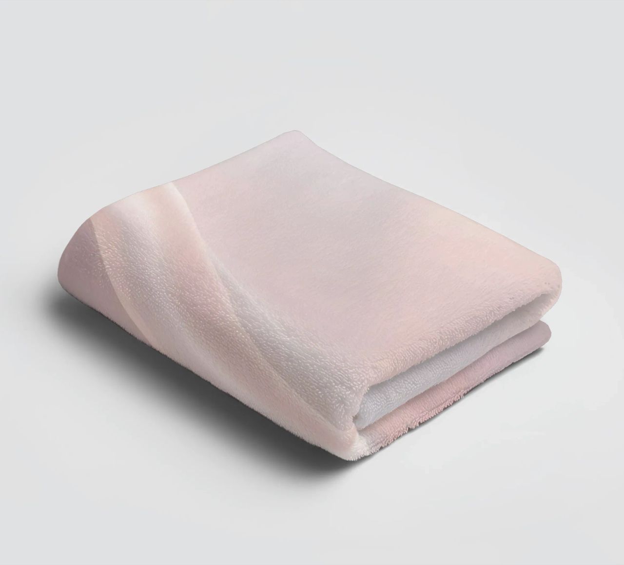 Soft abstract background design with gentle curves towel by DesignDoodle