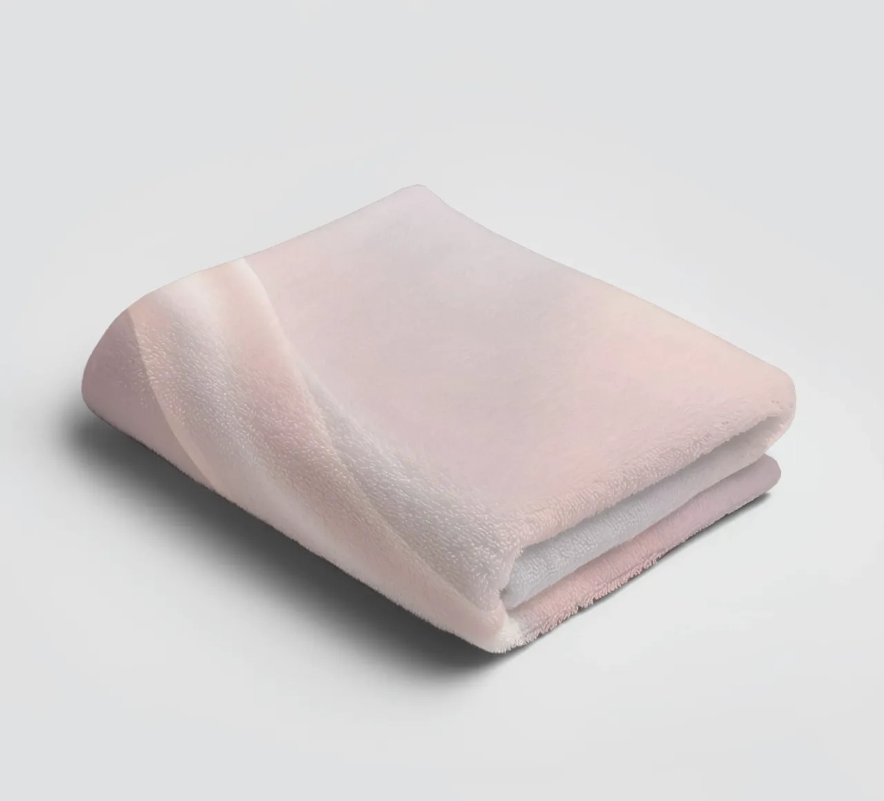 Soft abstract background design with gentle curves towel by DesignDoodle
