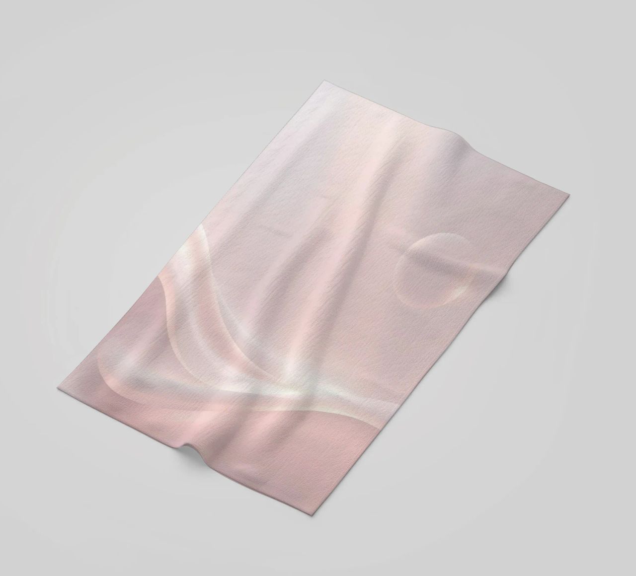 Soft abstract background design with gentle curves beach towel by DesignDoodle