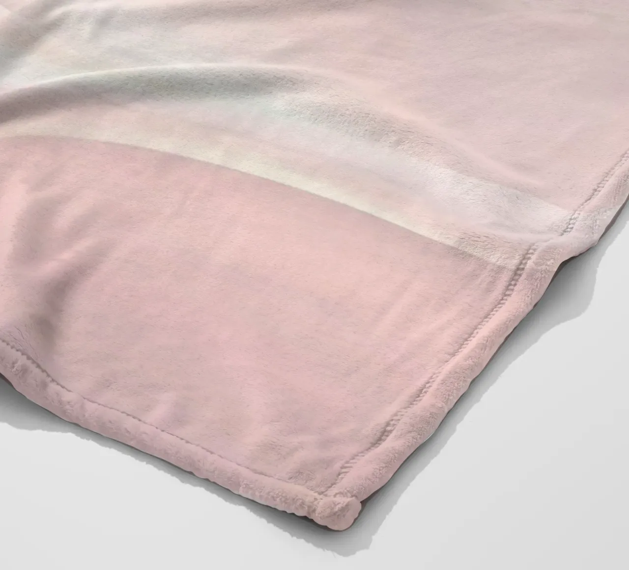 Soft abstract background design with gentle curves fleece blanket by DesignDoodle