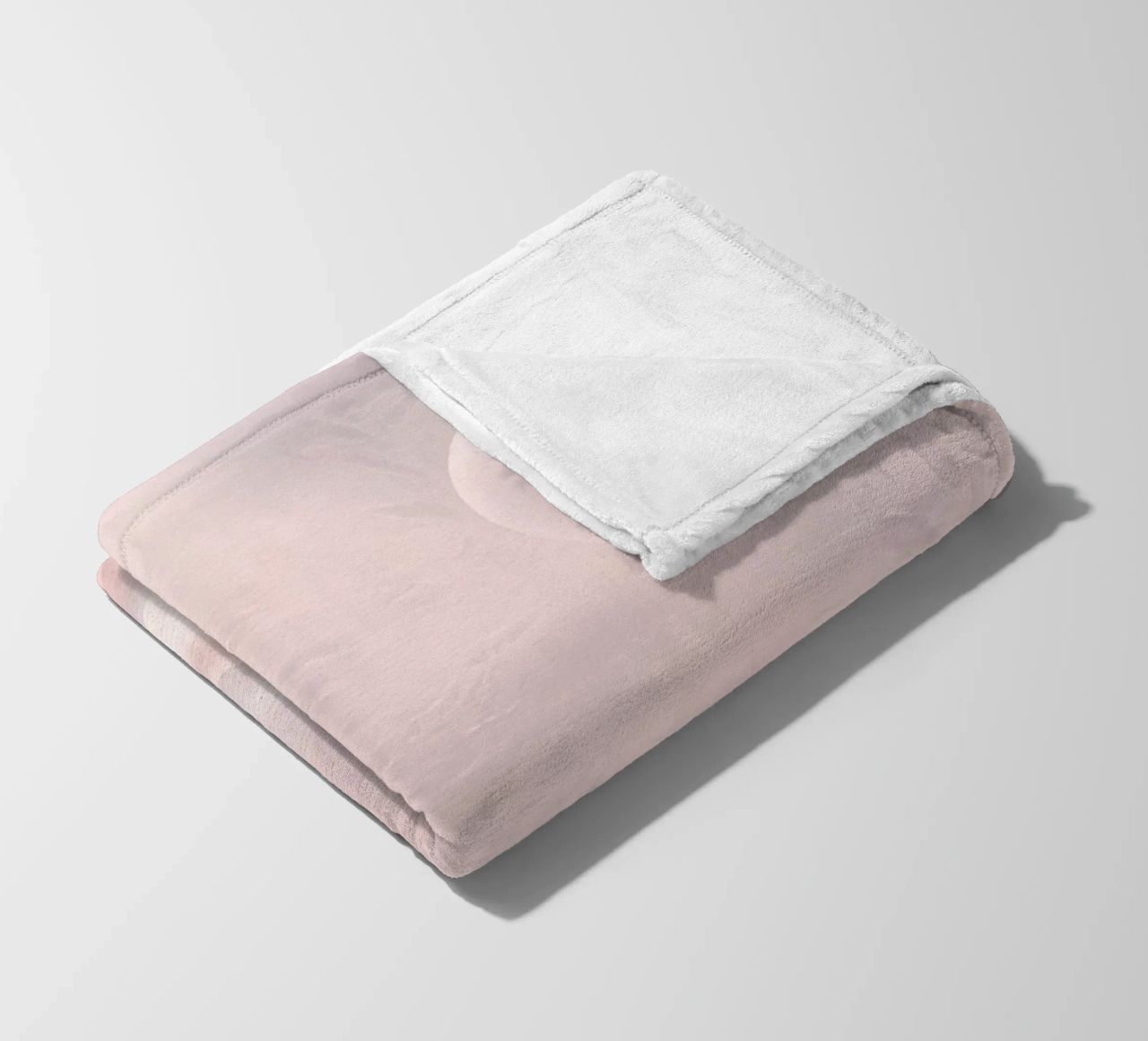 Soft abstract background design with gentle curves fleece blanket by DesignDoodle