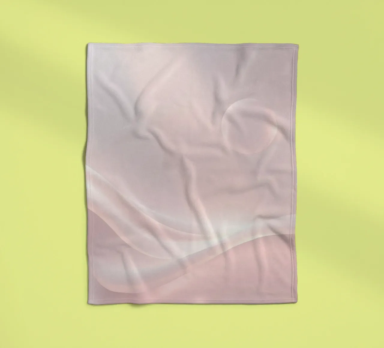 Soft abstract background design with gentle curves fleece blanket by DesignDoodle