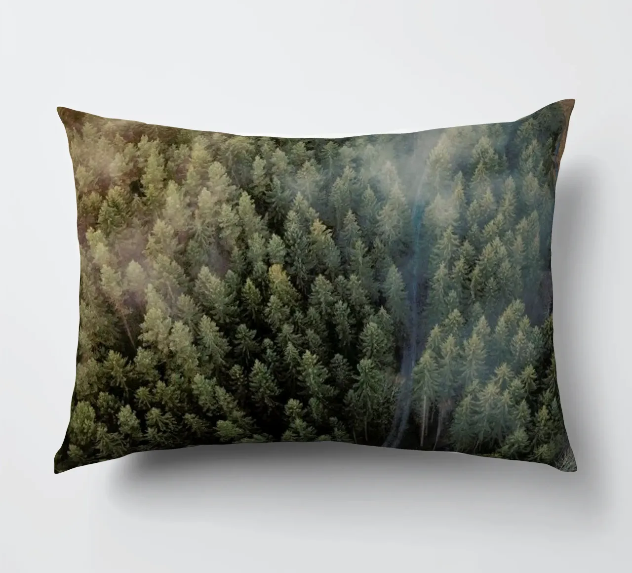 Misty Road by @bokehm0n decorative cushion by EyeEm Mobile GmbH