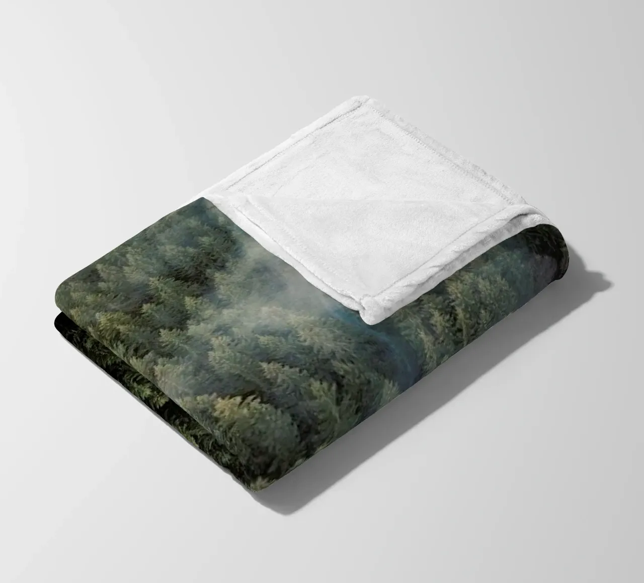 Misty Road by @bokehm0n fleece blanket by EyeEm Mobile GmbH