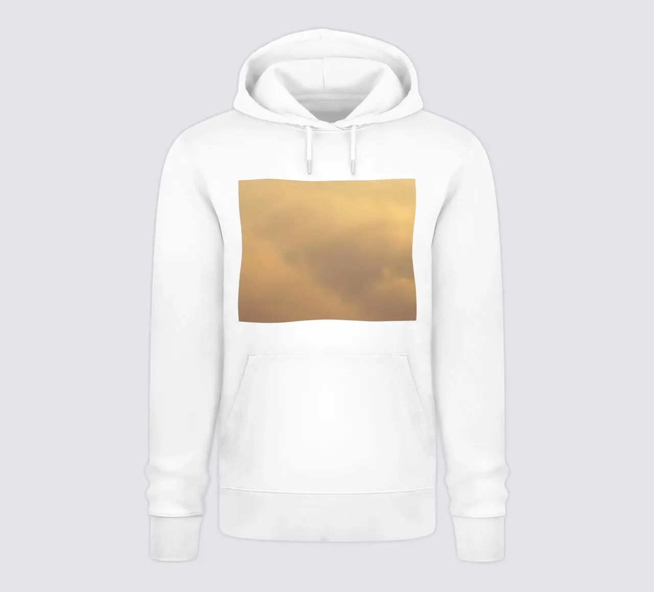 Nuages doux dérivant dans un ciel doré sweat à capuche de DesignDoodle