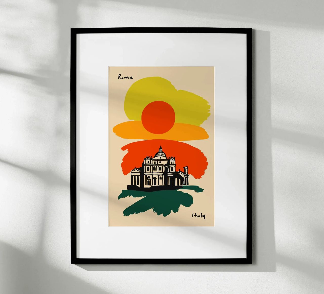 Travel to Rome poster by youngs print