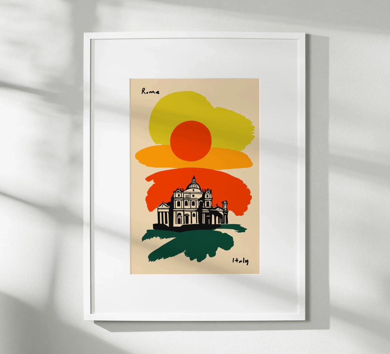 Travel to Rome poster by youngs print