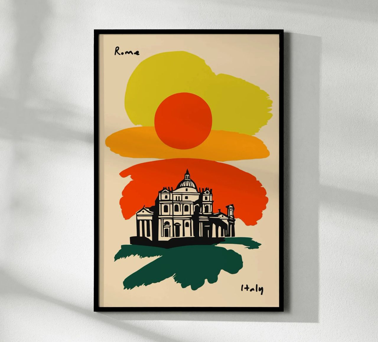 Travel to Rome poster by youngs print