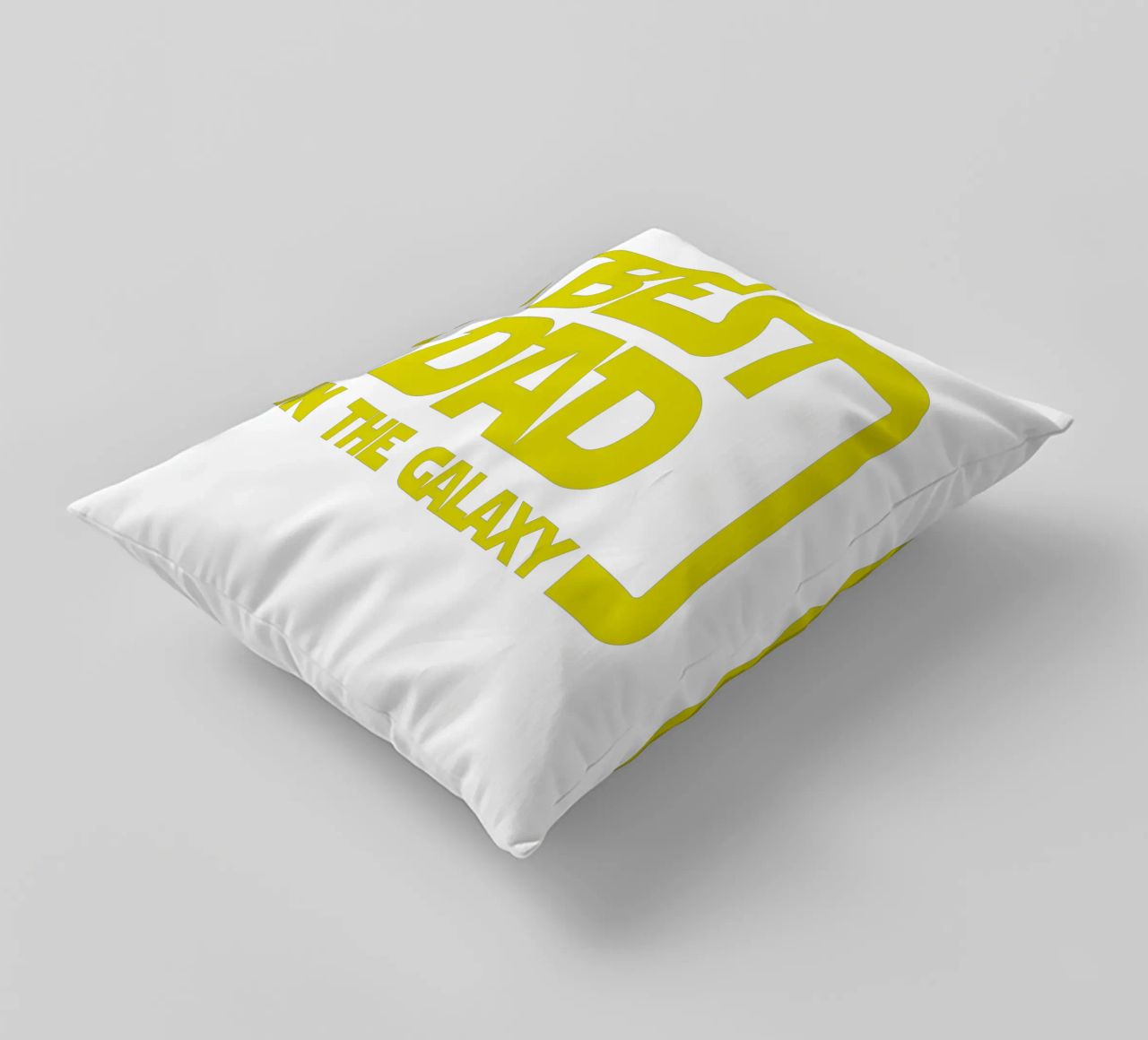 BEST DAD IN THE GALAXY coussin de edsonramosart