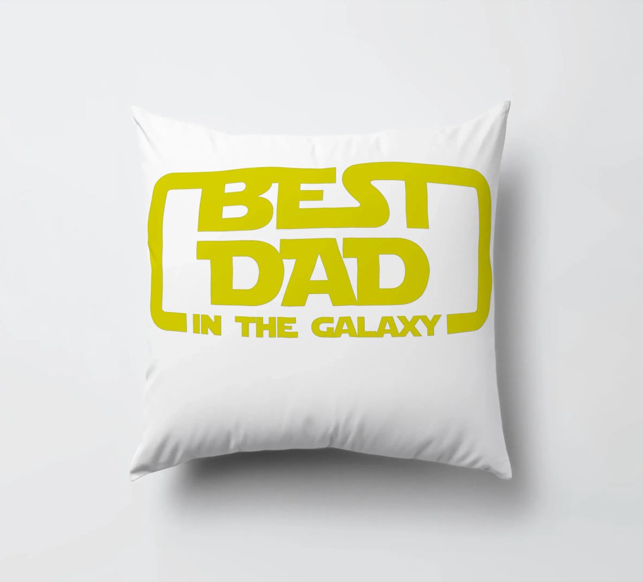 BEST DAD IN THE GALAXY coussin de edsonramosart