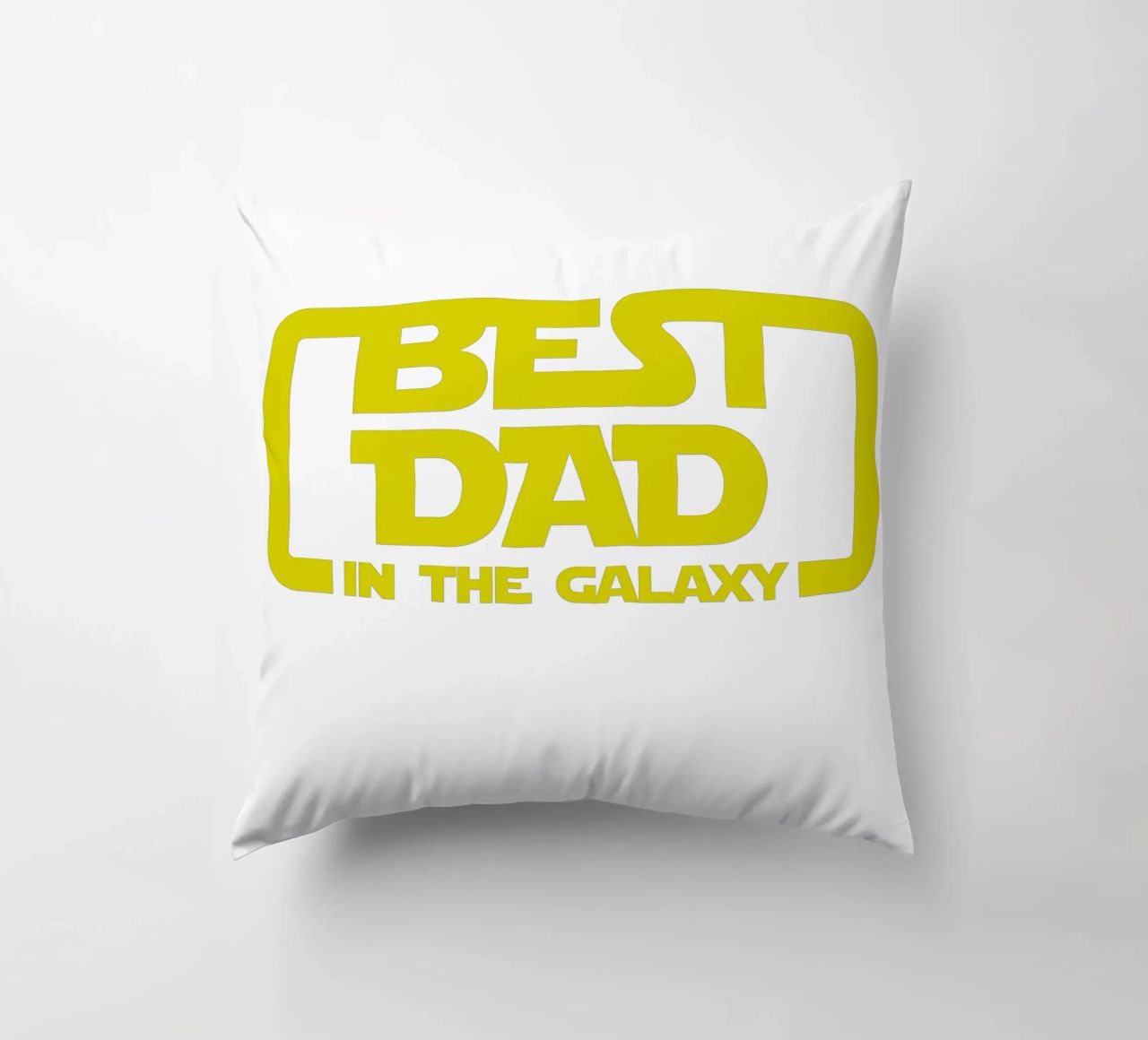 BEST DAD IN THE GALAXY coussin de edsonramosart