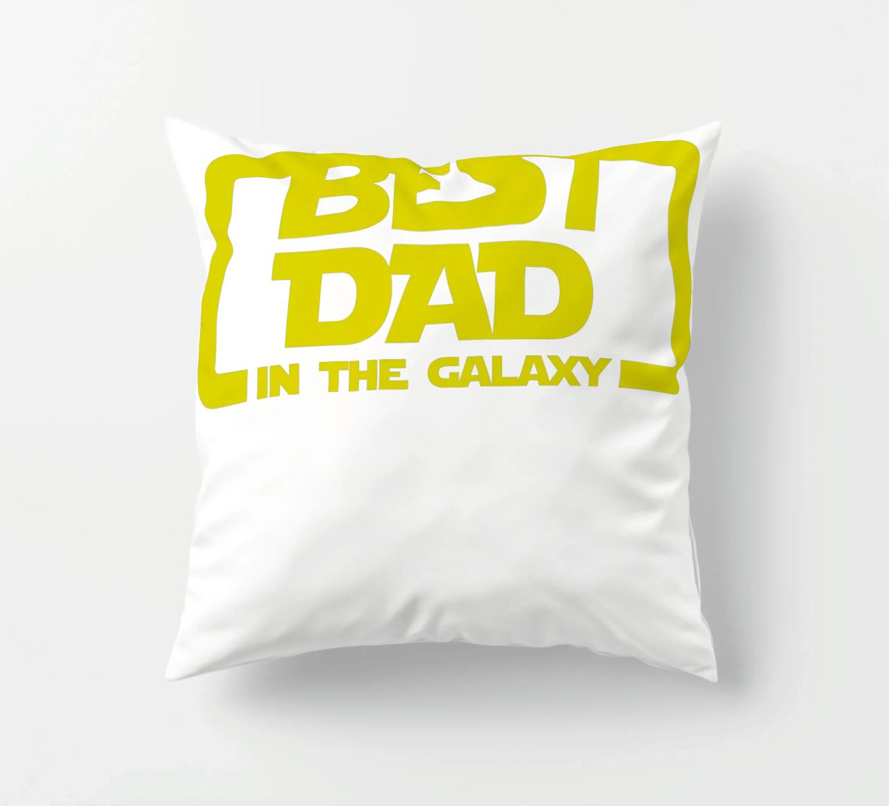 BEST DAD IN THE GALAXY coussin de edsonramosart