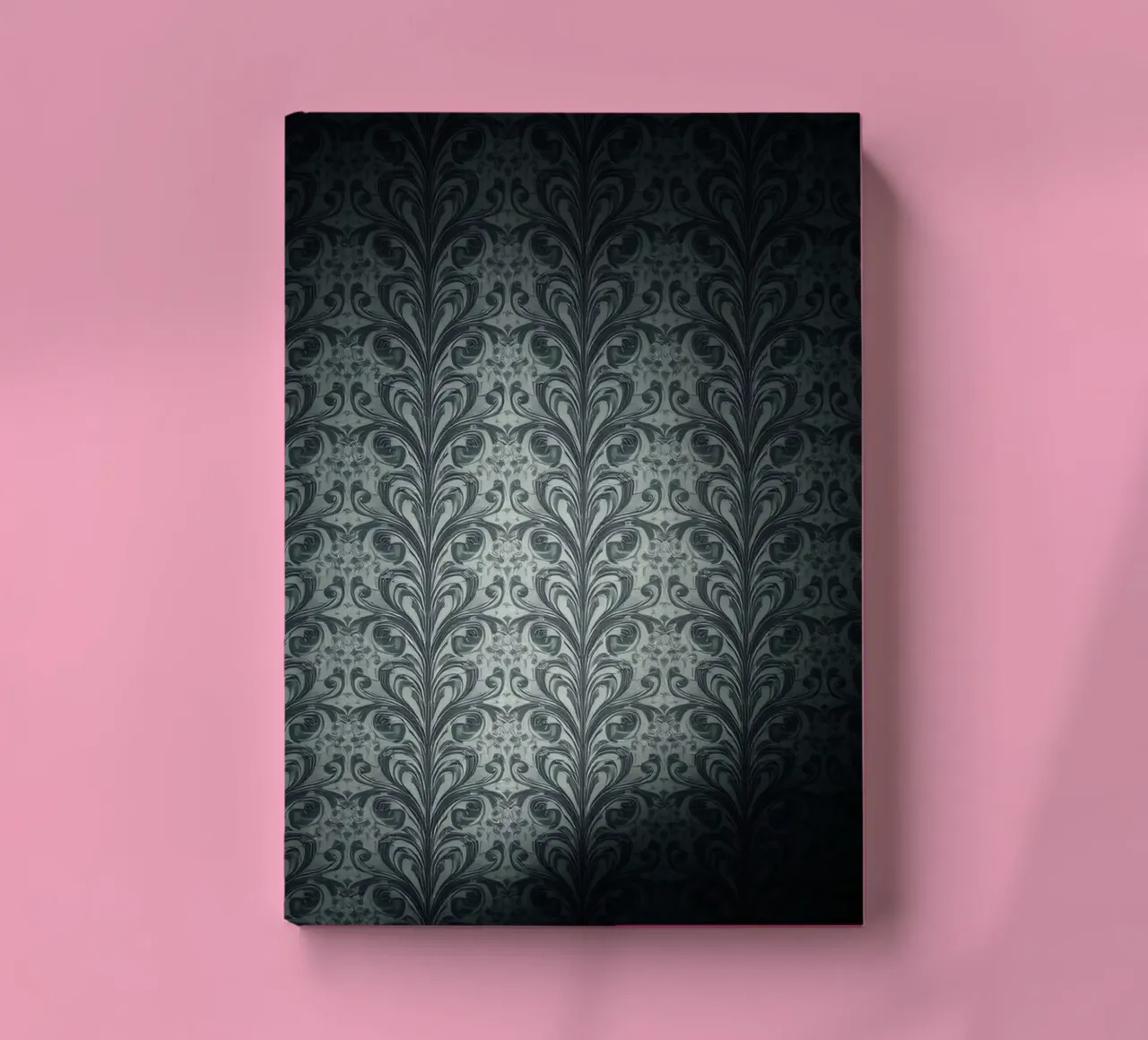 Elegant abstract pattern serves as a stylish wallart notebook by DesignDoodle