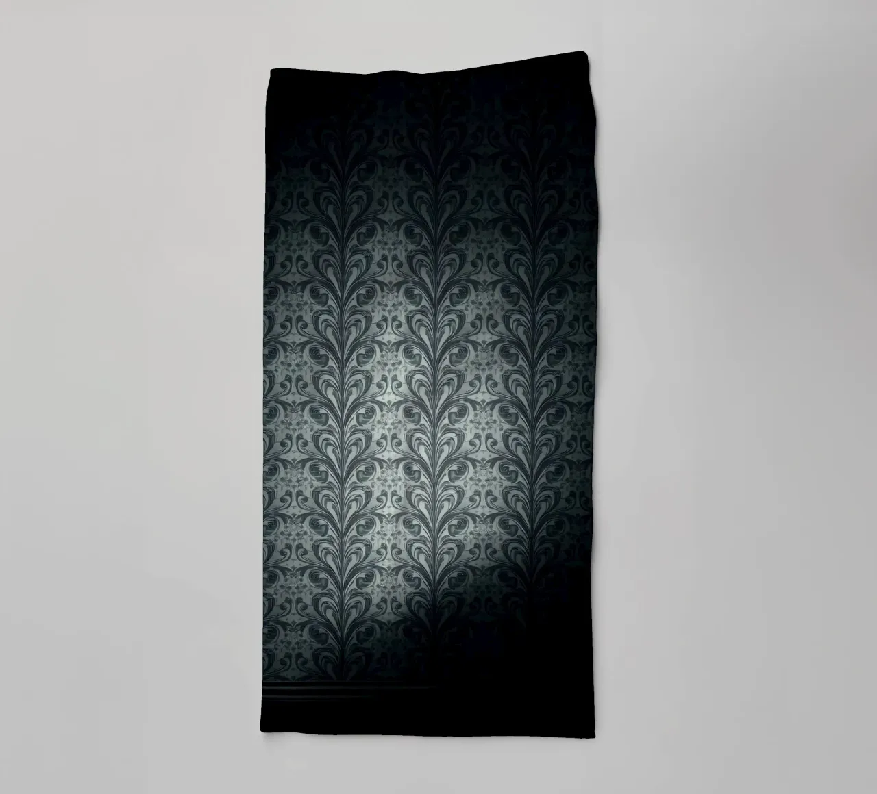 Elegant abstract pattern serves as a stylish wallart towel by DesignDoodle