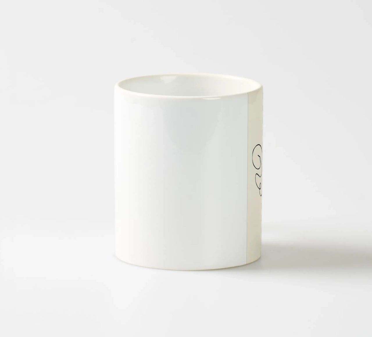Farfalla Picasso tazza in ceramica da Kenneth