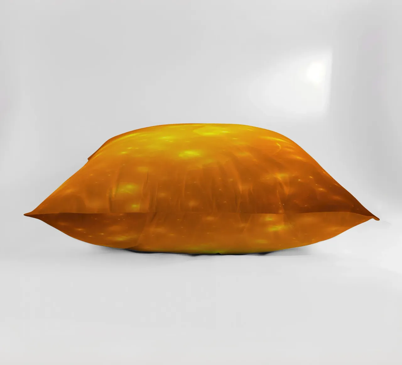 Bright abstract background with glowing particles decorative cushion by DesignDoodle
