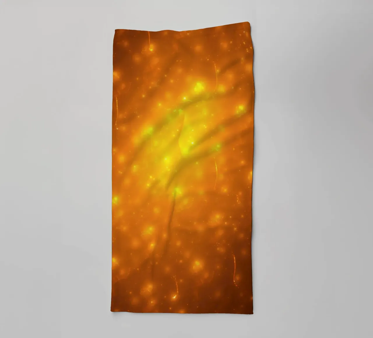 Bright abstract background with glowing particles towel by DesignDoodle