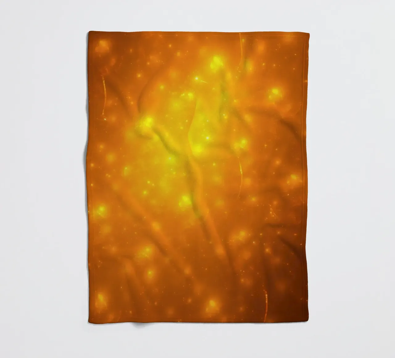 Bright abstract background with glowing particles fleece blanket by DesignDoodle